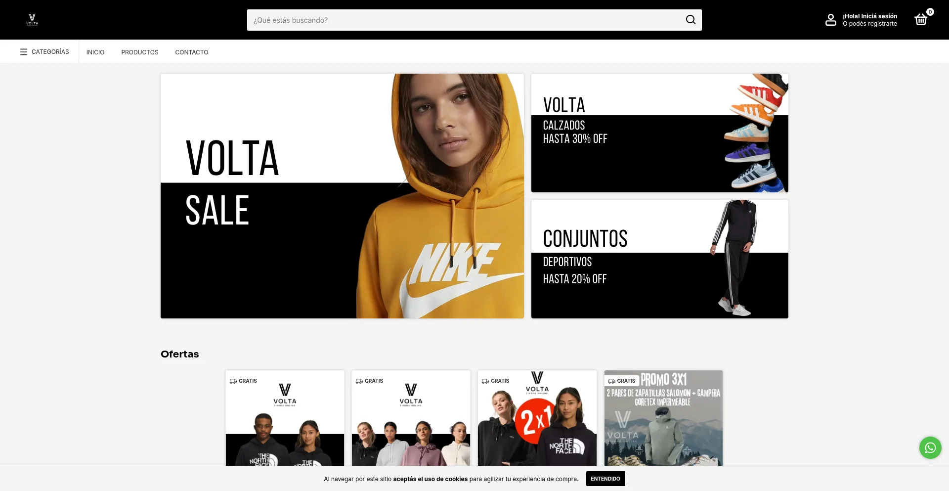 Voltaindumentaria.store