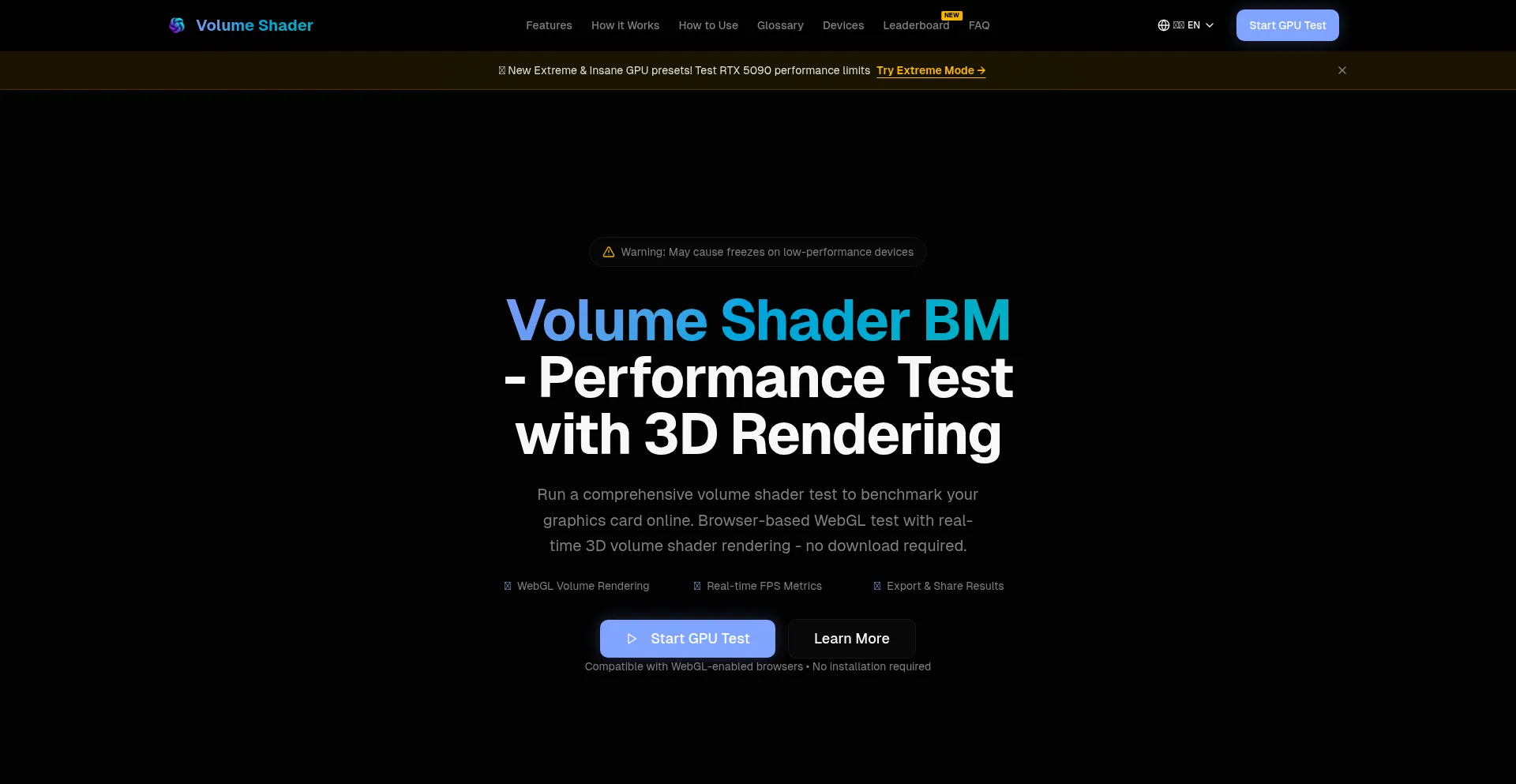 Volumeshader.dev