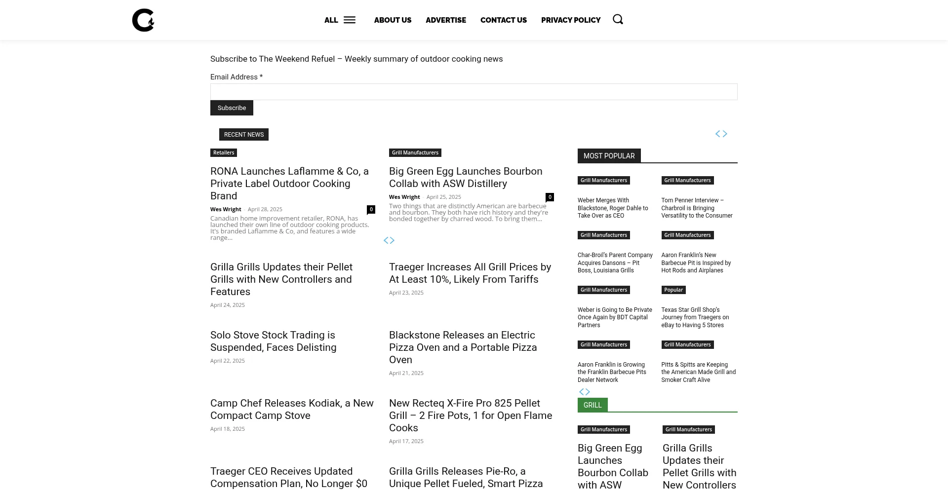 Website screenshot of Vorendet.com