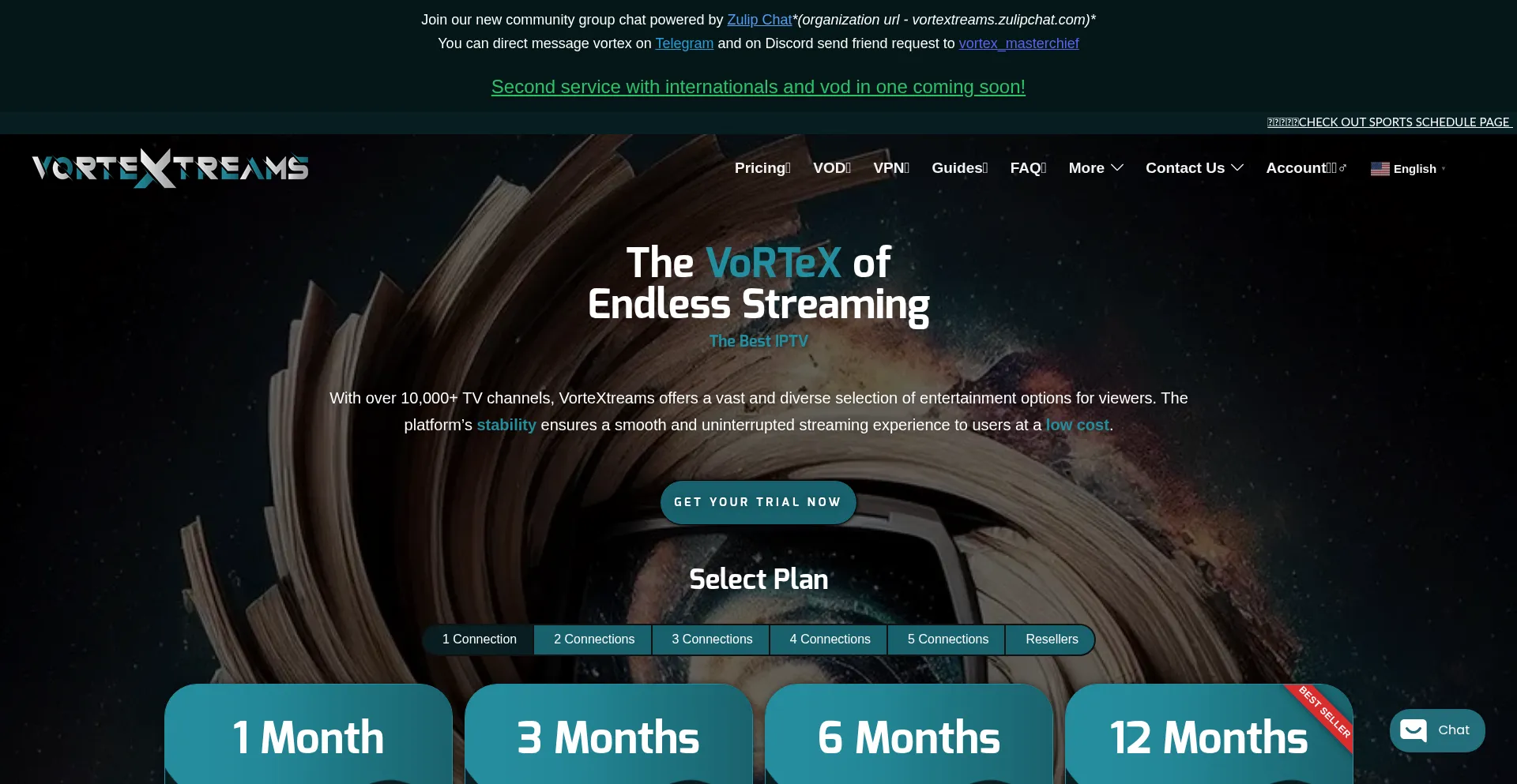 Vortextreams.com