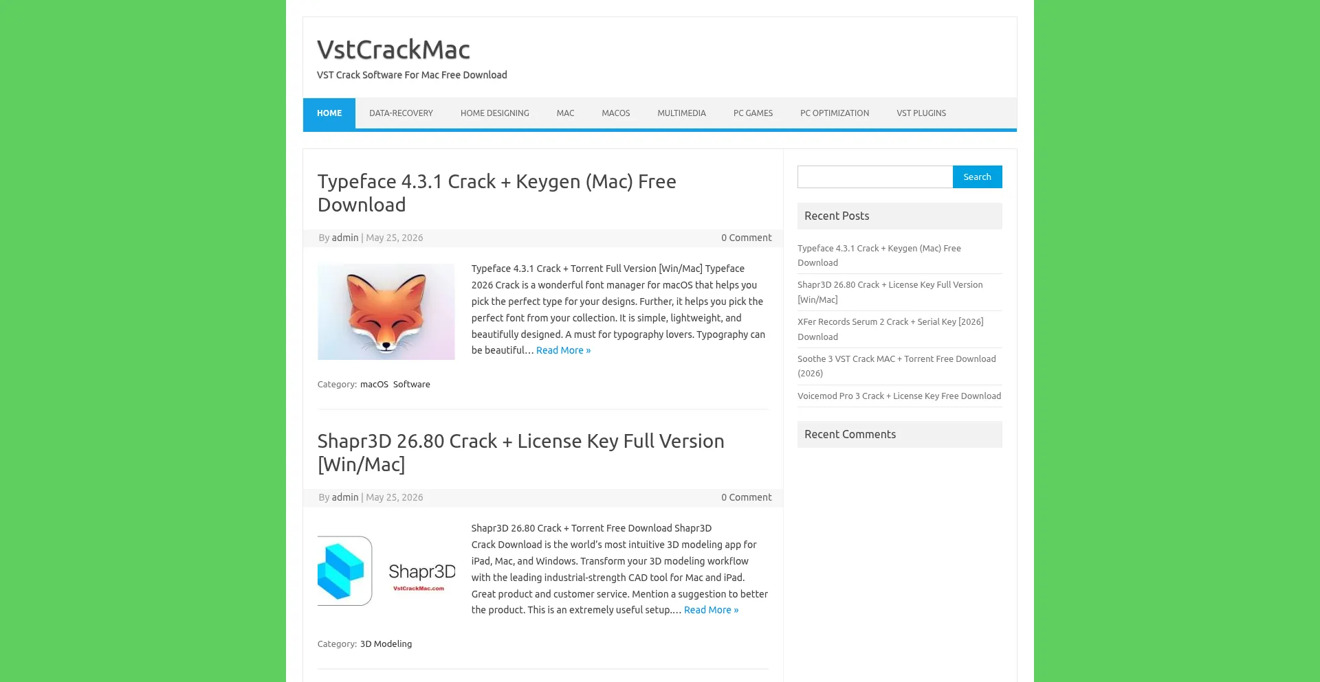 Vstcrackmac.com