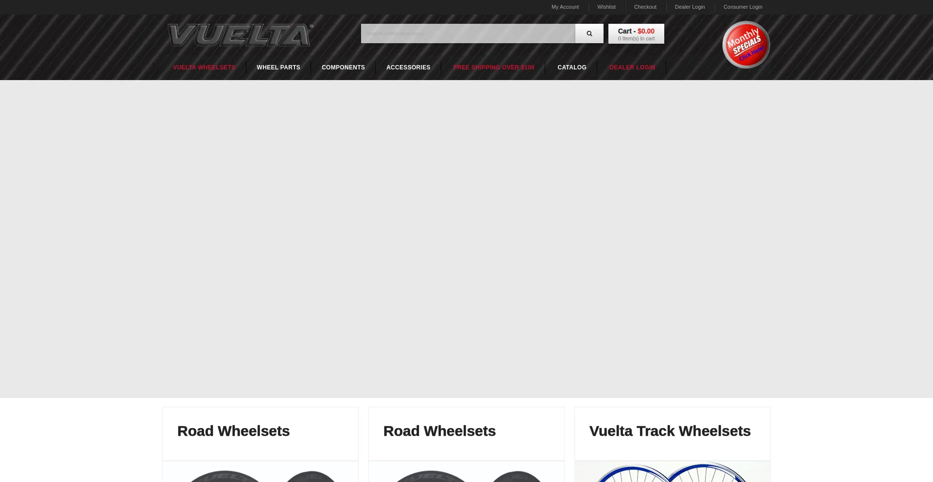 Website screenshot of Vueltausa.com
