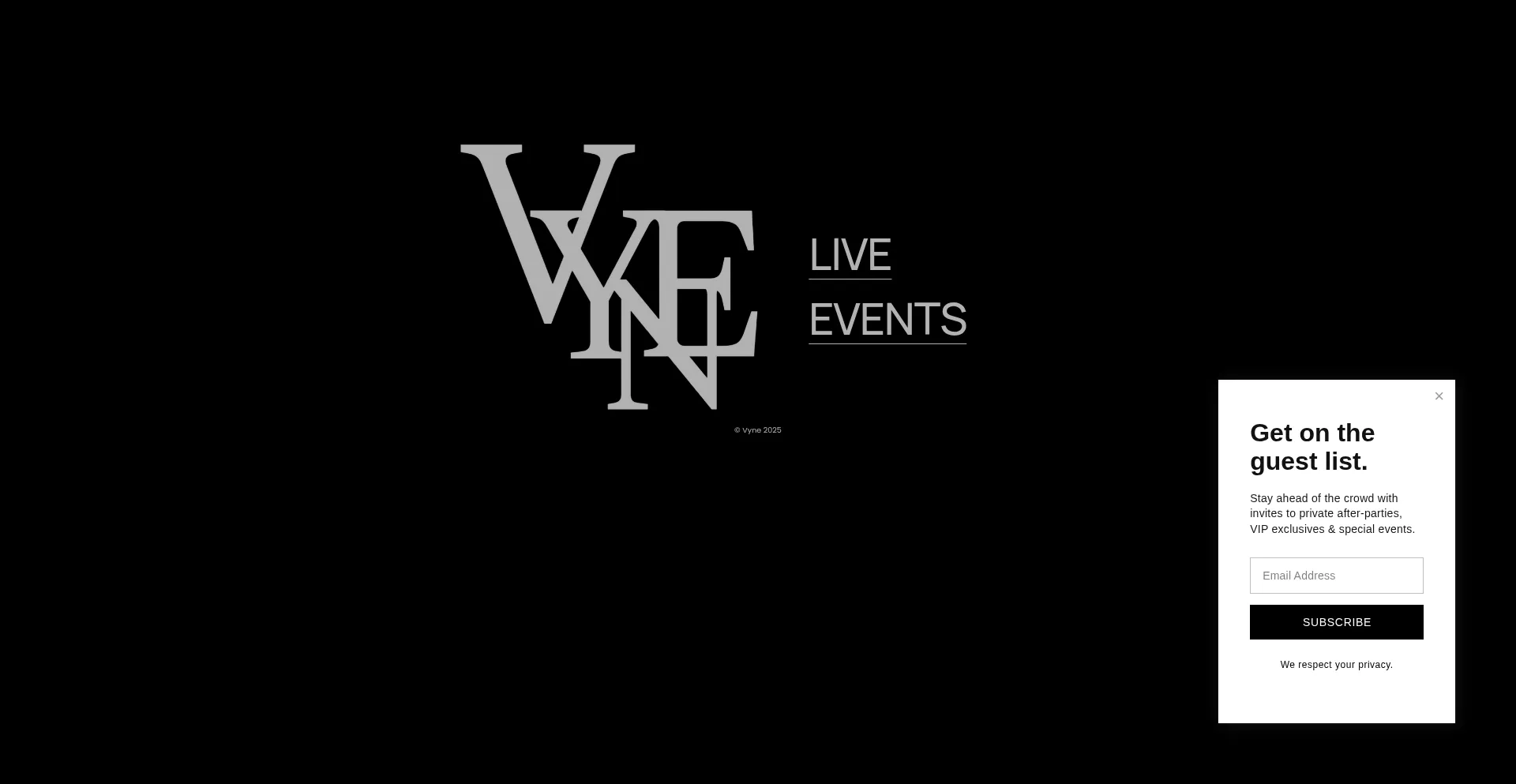Vyne.rsvp