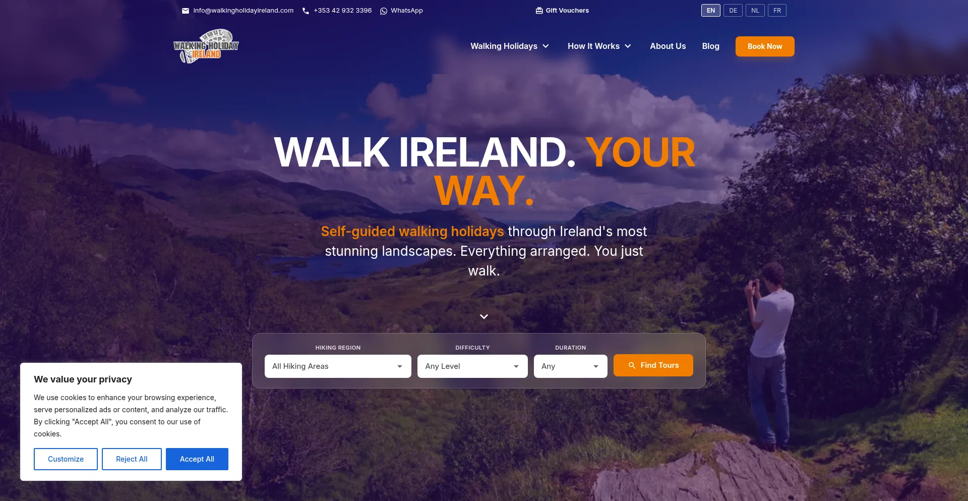 Walkingholidayireland.com