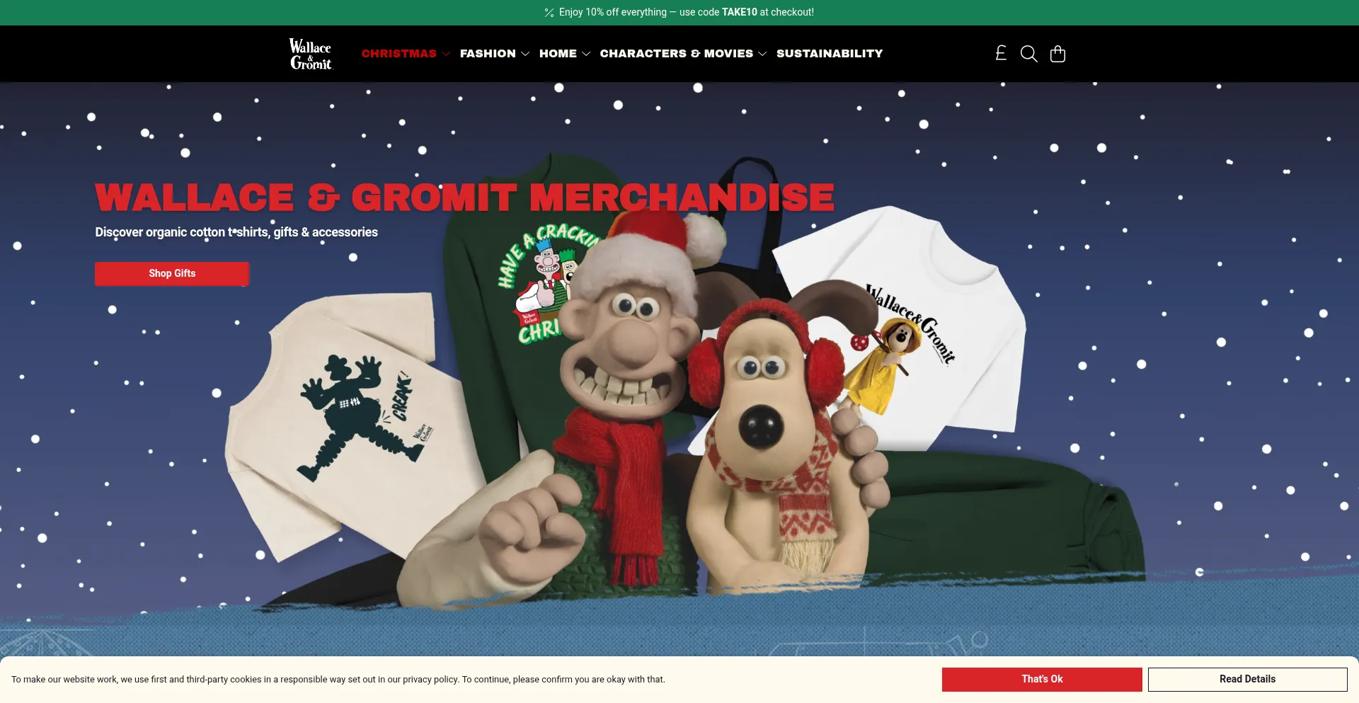 Wallaceandgromitstore.com