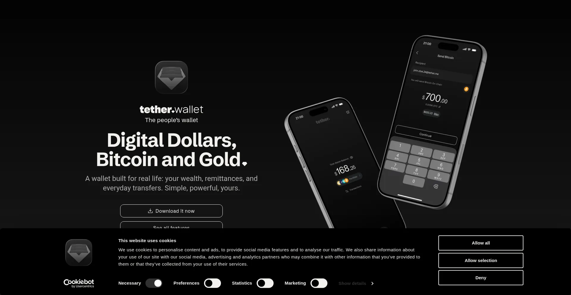 Wallet.tether.io