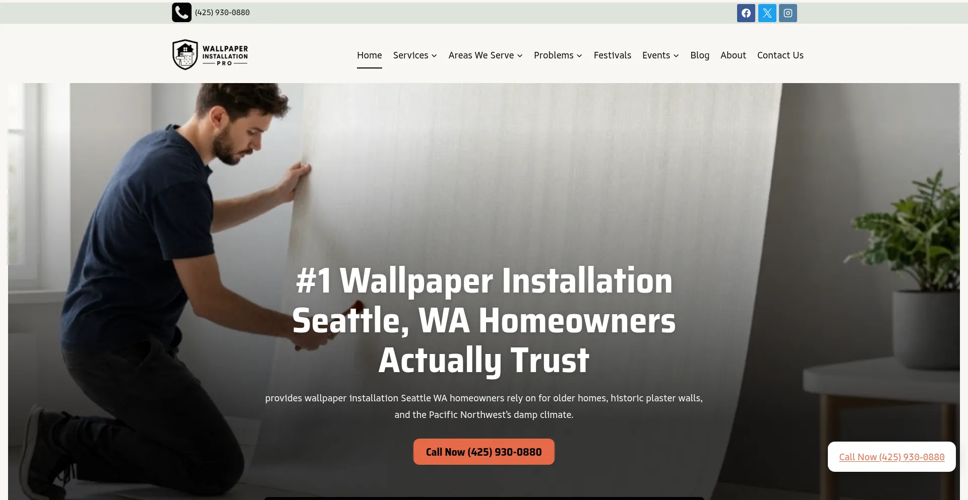 Wallpaperinstallationseattle.com