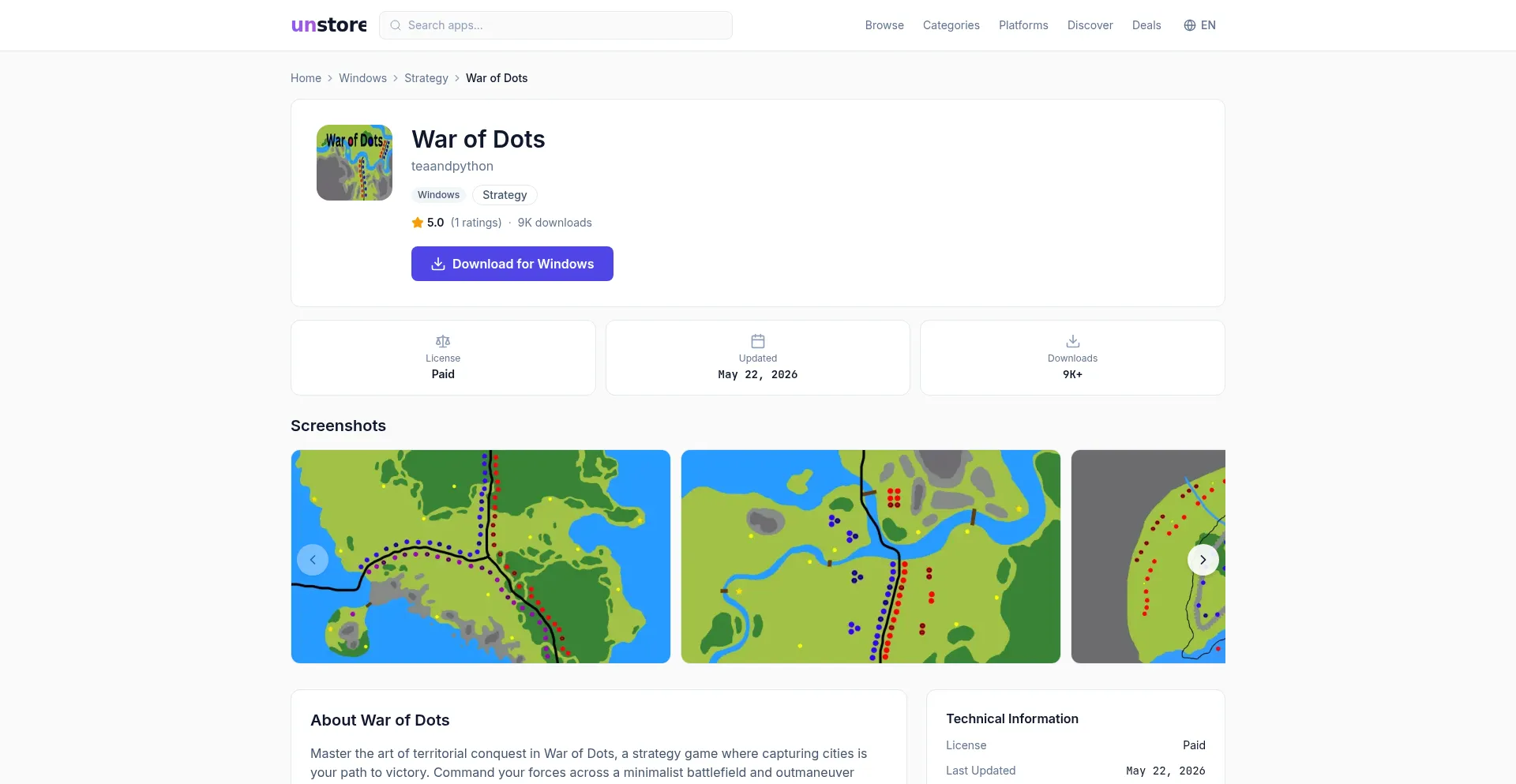 War-of-dots.unstore.io