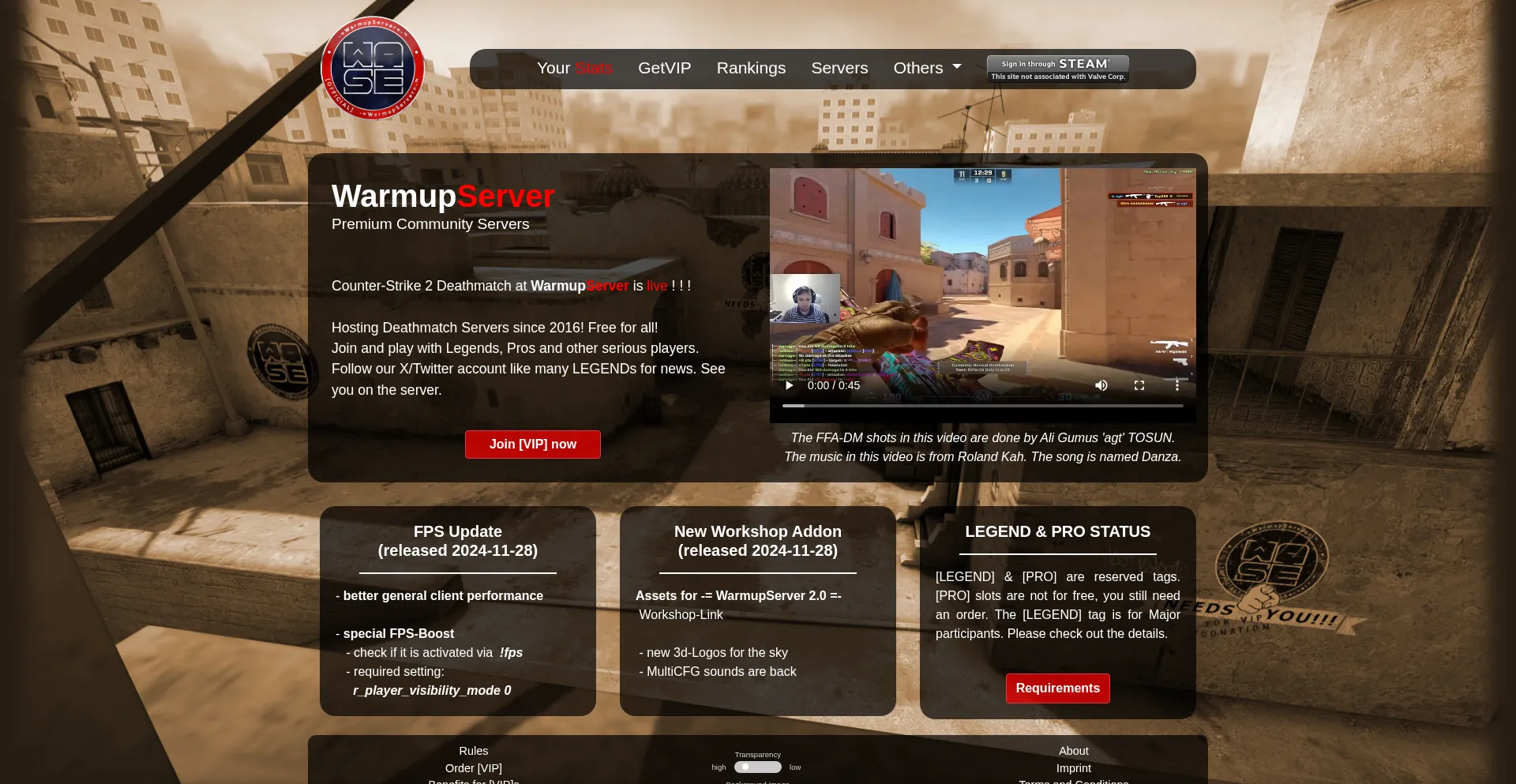 Warmupserver.net