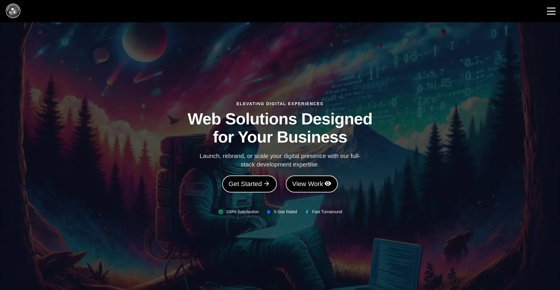 Website screenshot of Warnermountaindigital.com