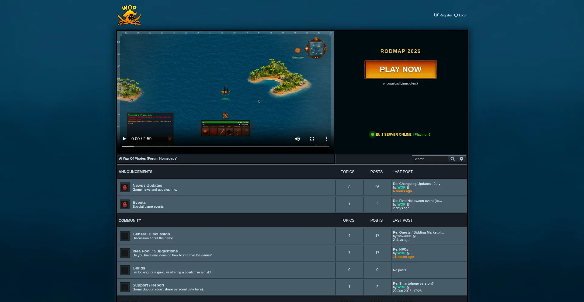 Warofpirates.net