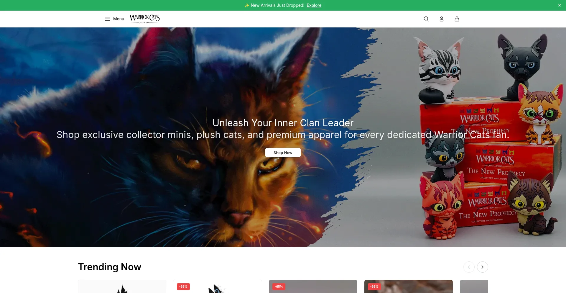 Warriorcatsdirect.shop