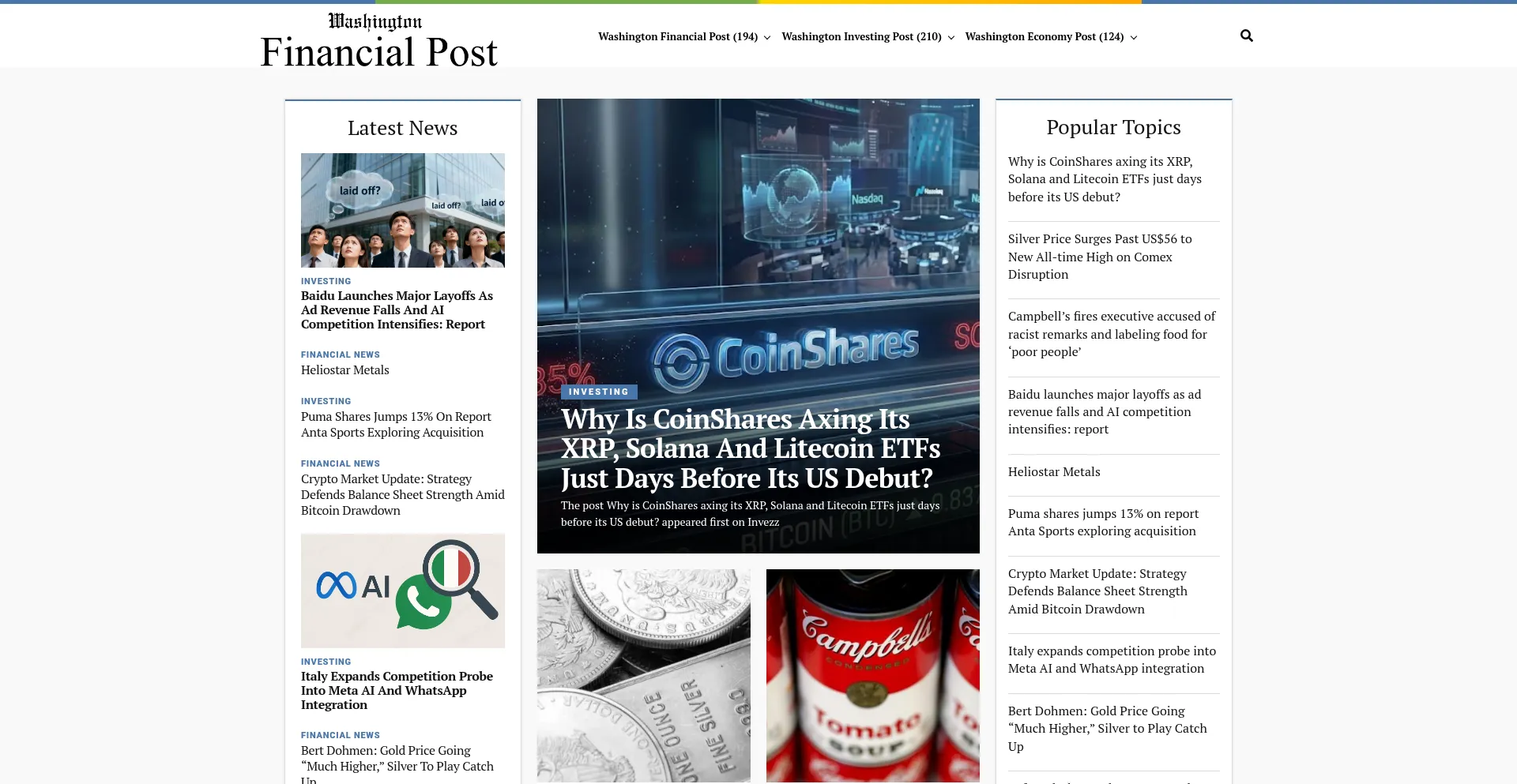 Washingtonfinancialpost.com