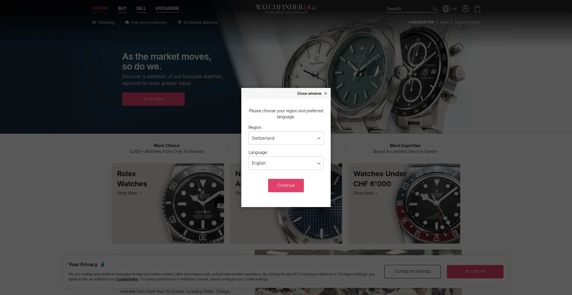 Watchfinder.ch