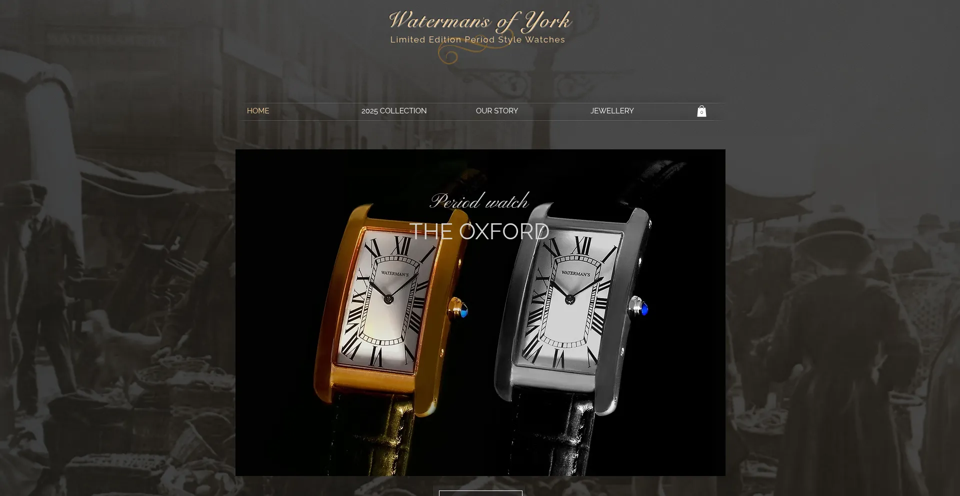 Website screenshot of Watermans-watches.com