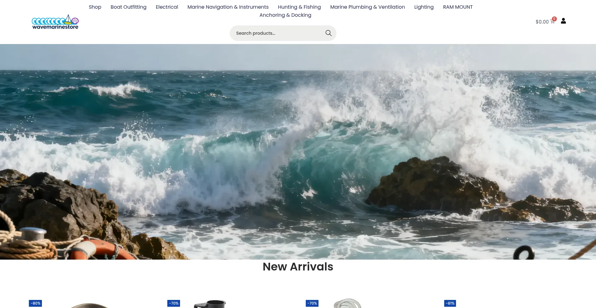 Wavemarinestore.com