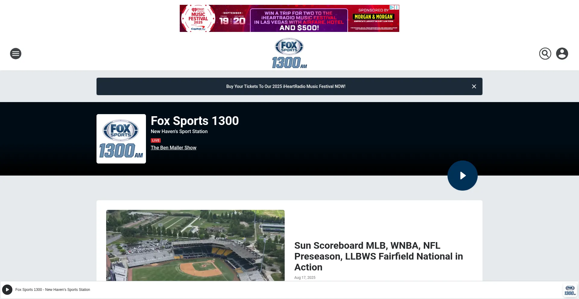 Website screenshot of Wavz.com