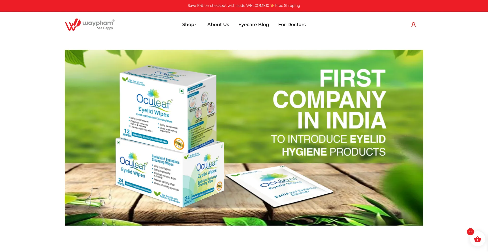 Website screenshot of Waypham.com