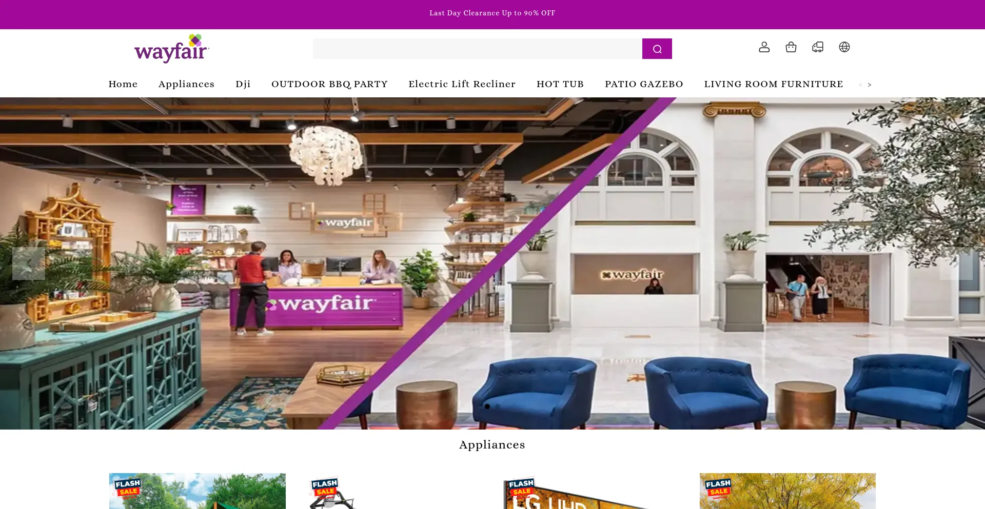 Website screenshot of Waysummerdeals.com