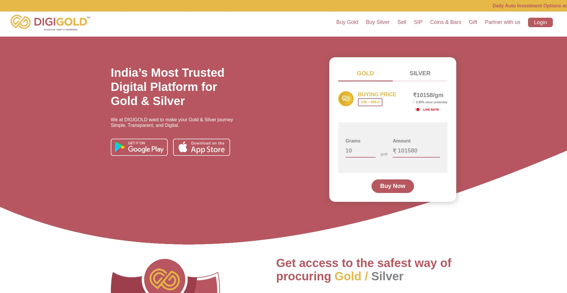 Website screenshot of Wealth-glow.live