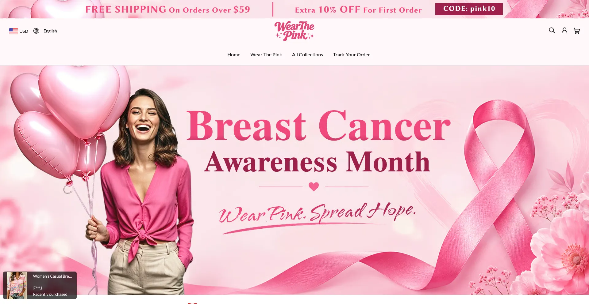 Wearthepink.com