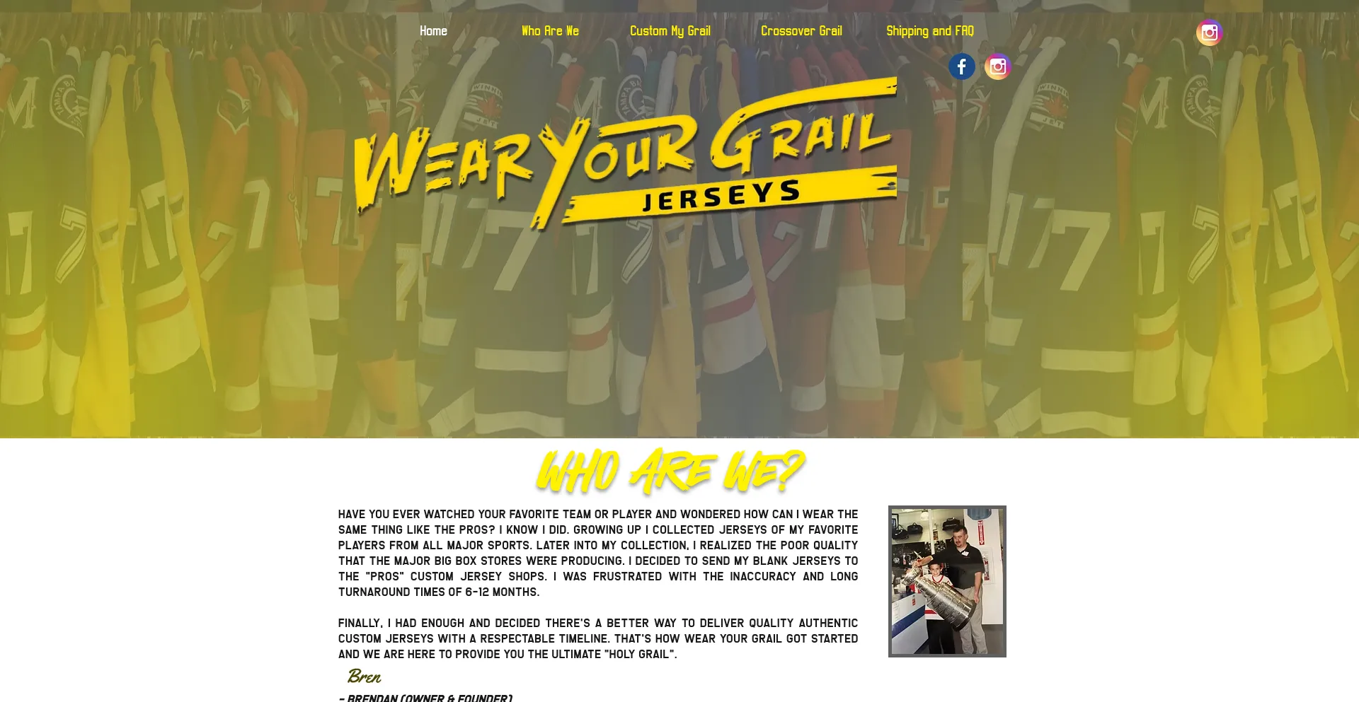 Wearyourgrail.com