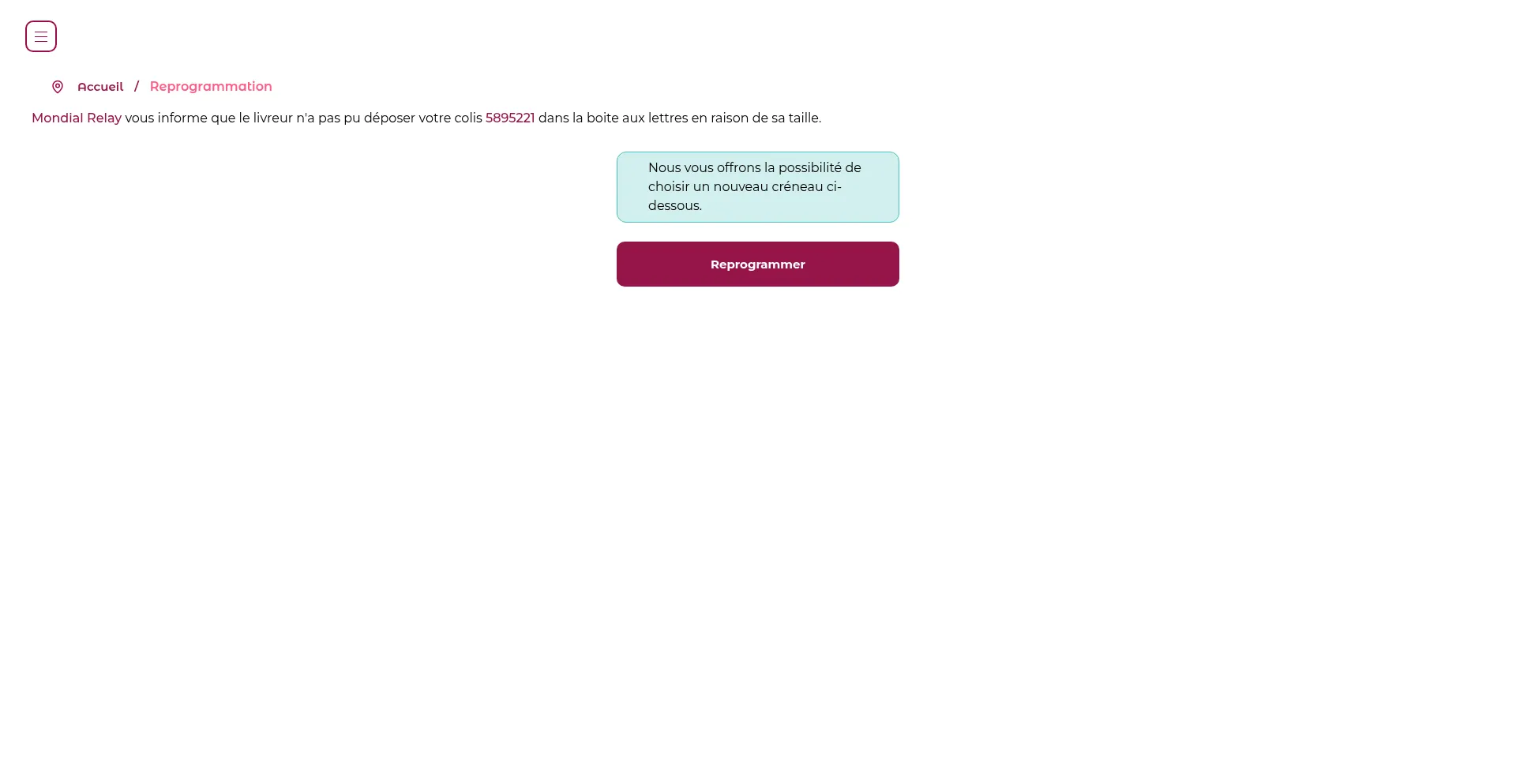 Website screenshot of Web.planingjours.com
