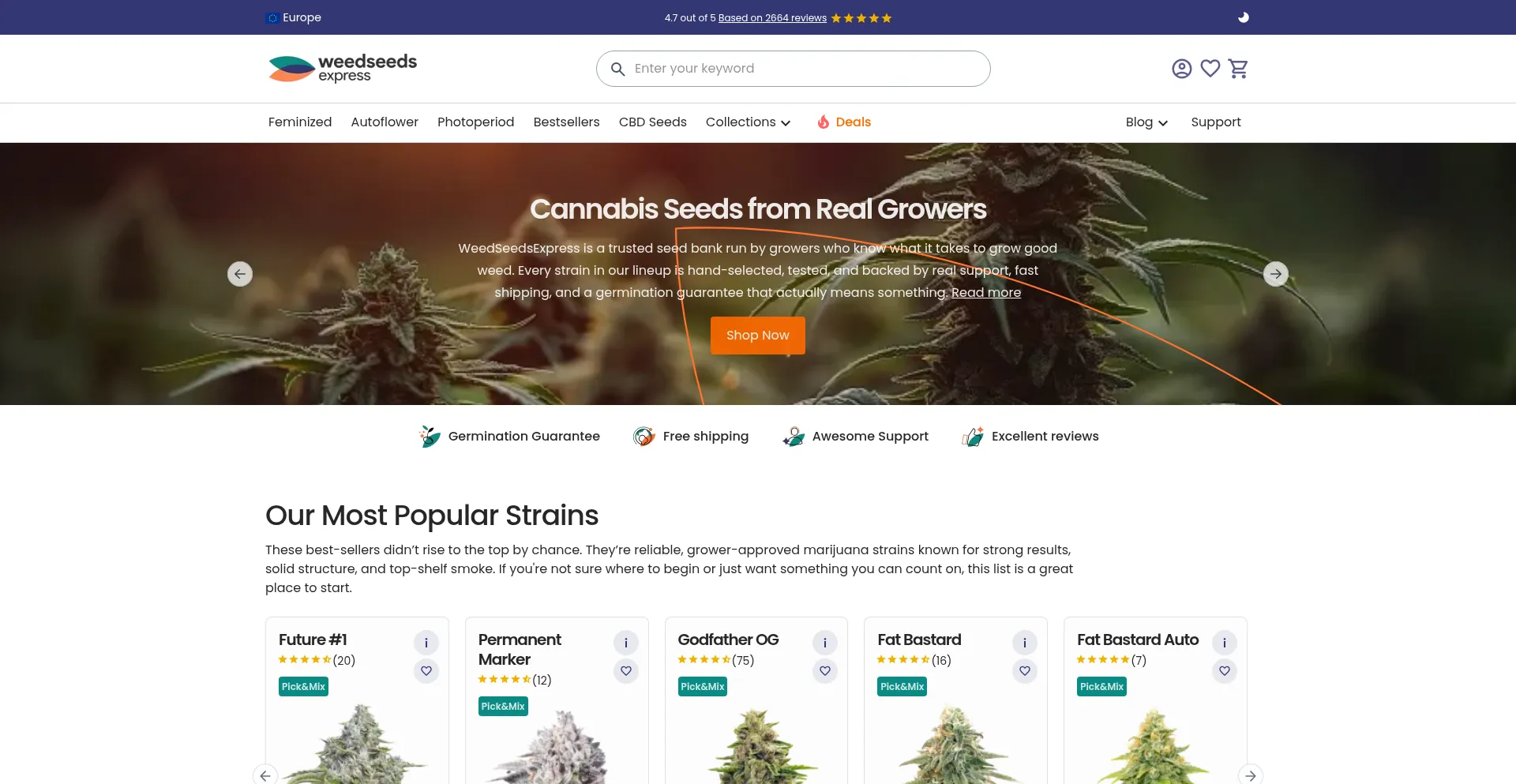 Weedseedsexpress.com