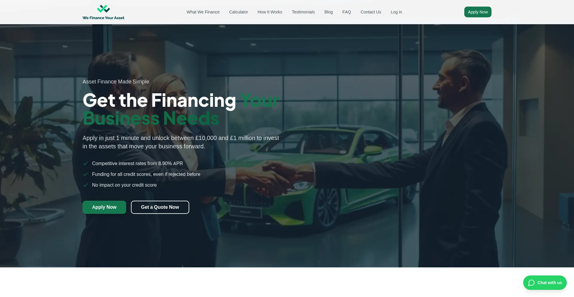Wefinanceyourasset.co.uk