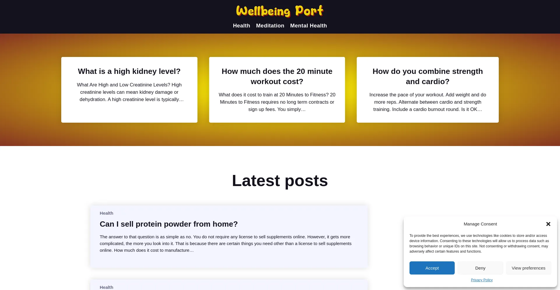 Wellbeingport.com
