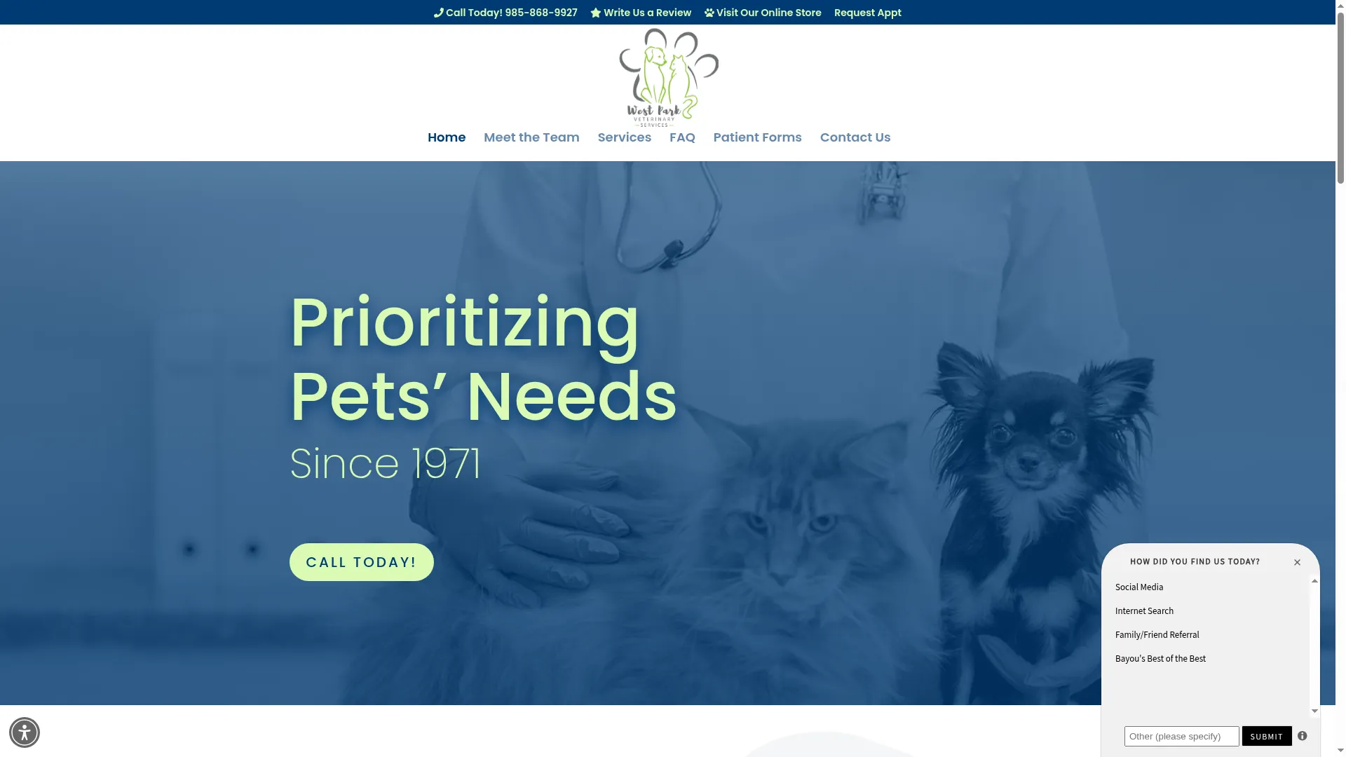 Westparkvet.com