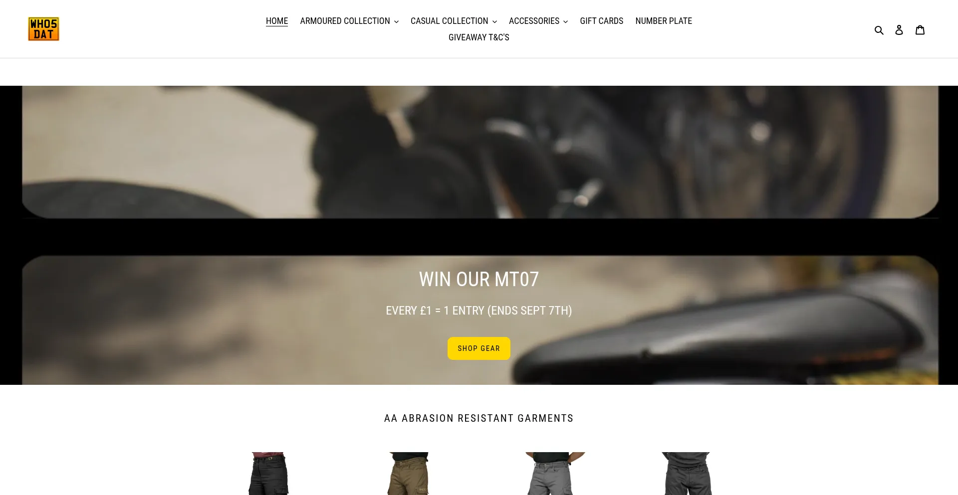 Website screenshot of Wh05dat.com