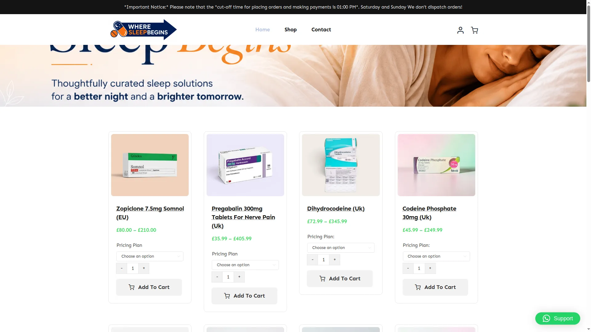 Wheresleepbegins.com