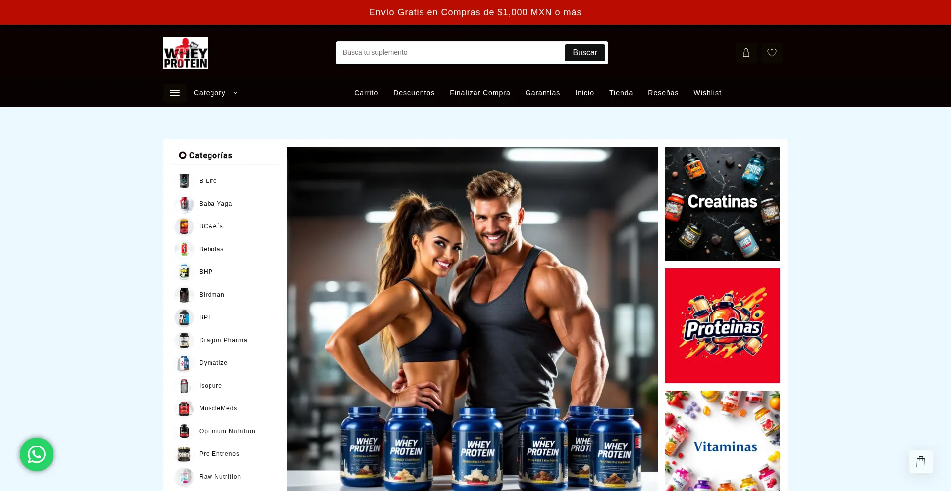 Wheyprotein.com.mx
