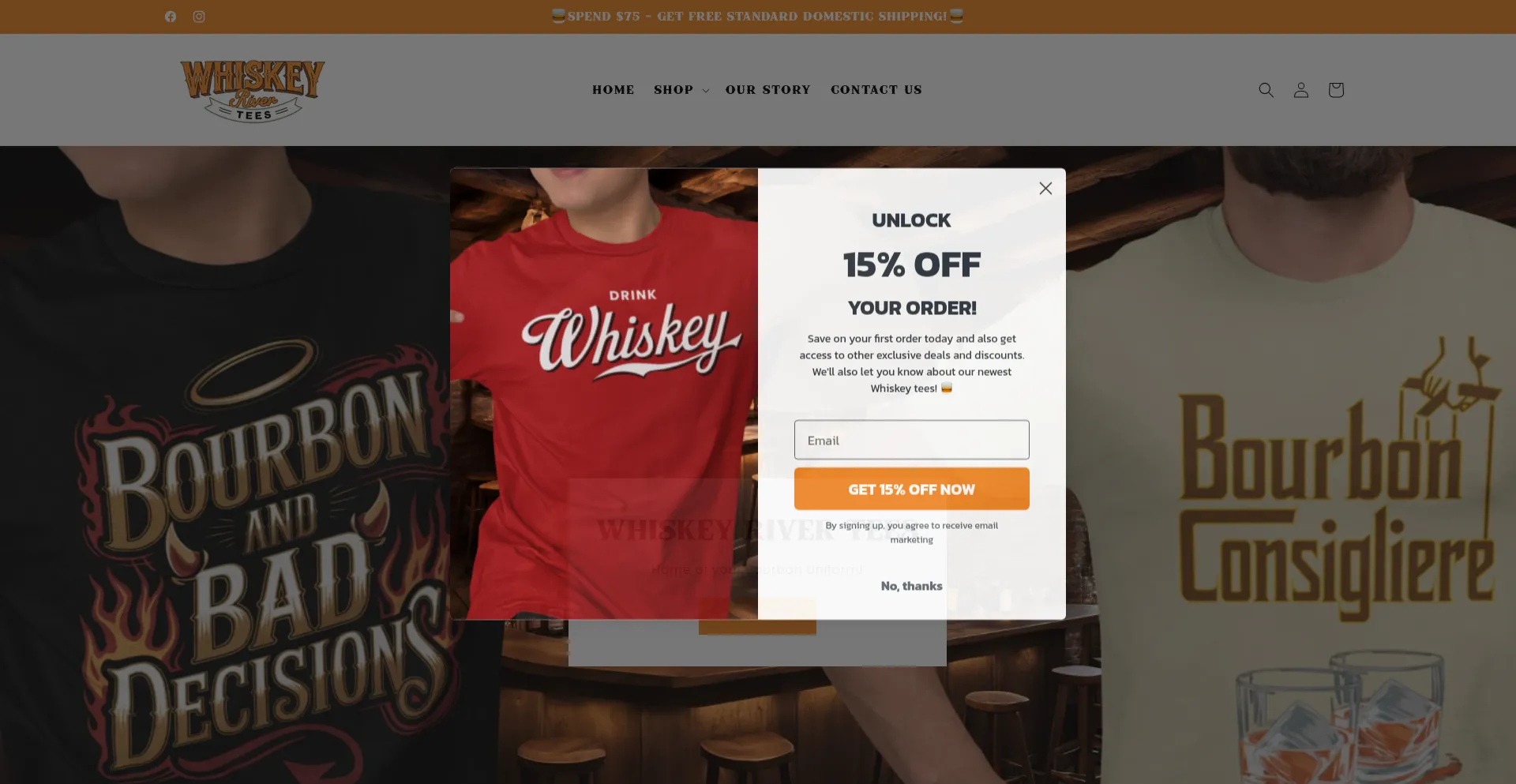 Whiskeyrivertees.com