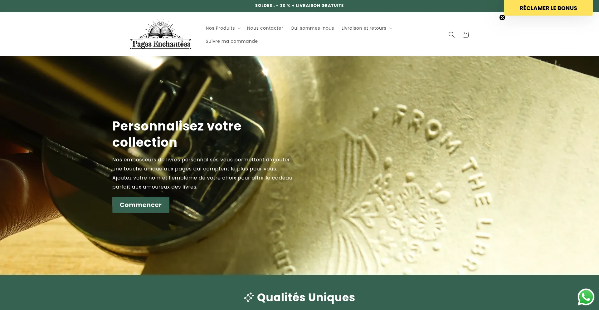 Whisperingpages-francais.com