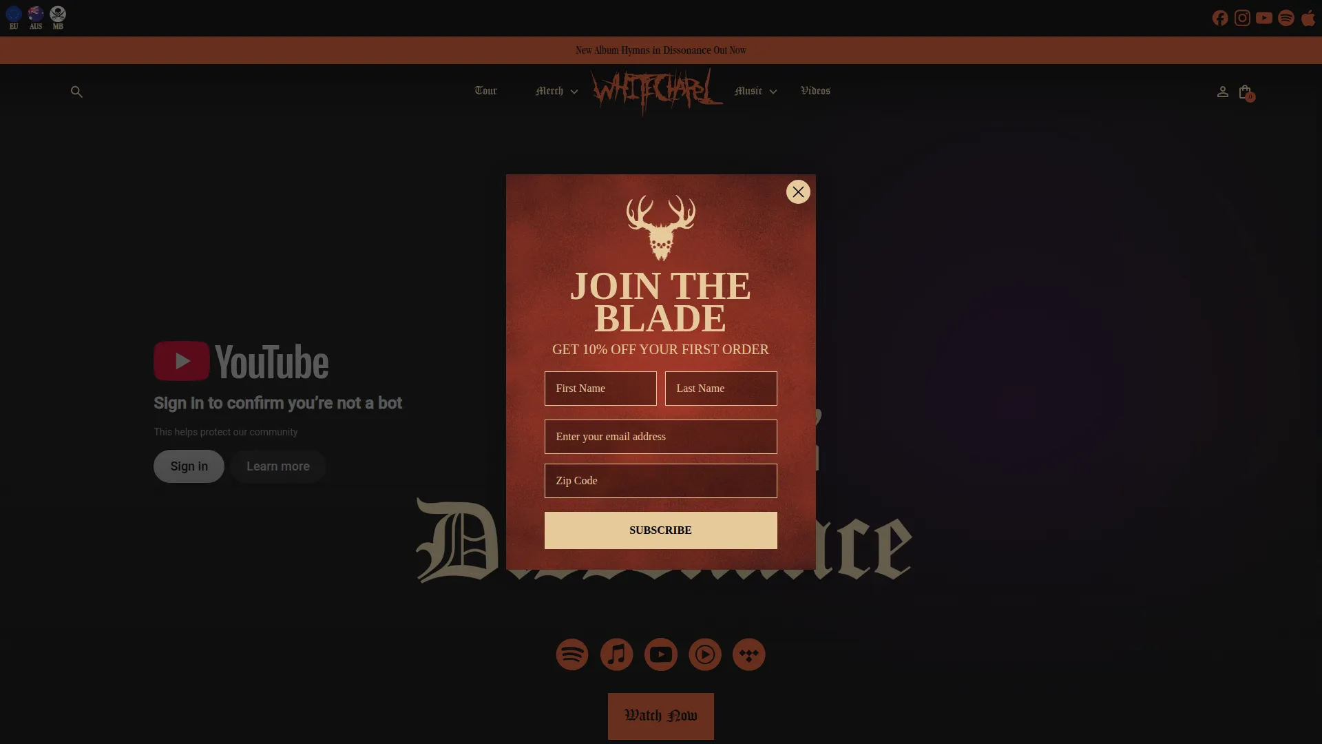 Whitechapelband.com