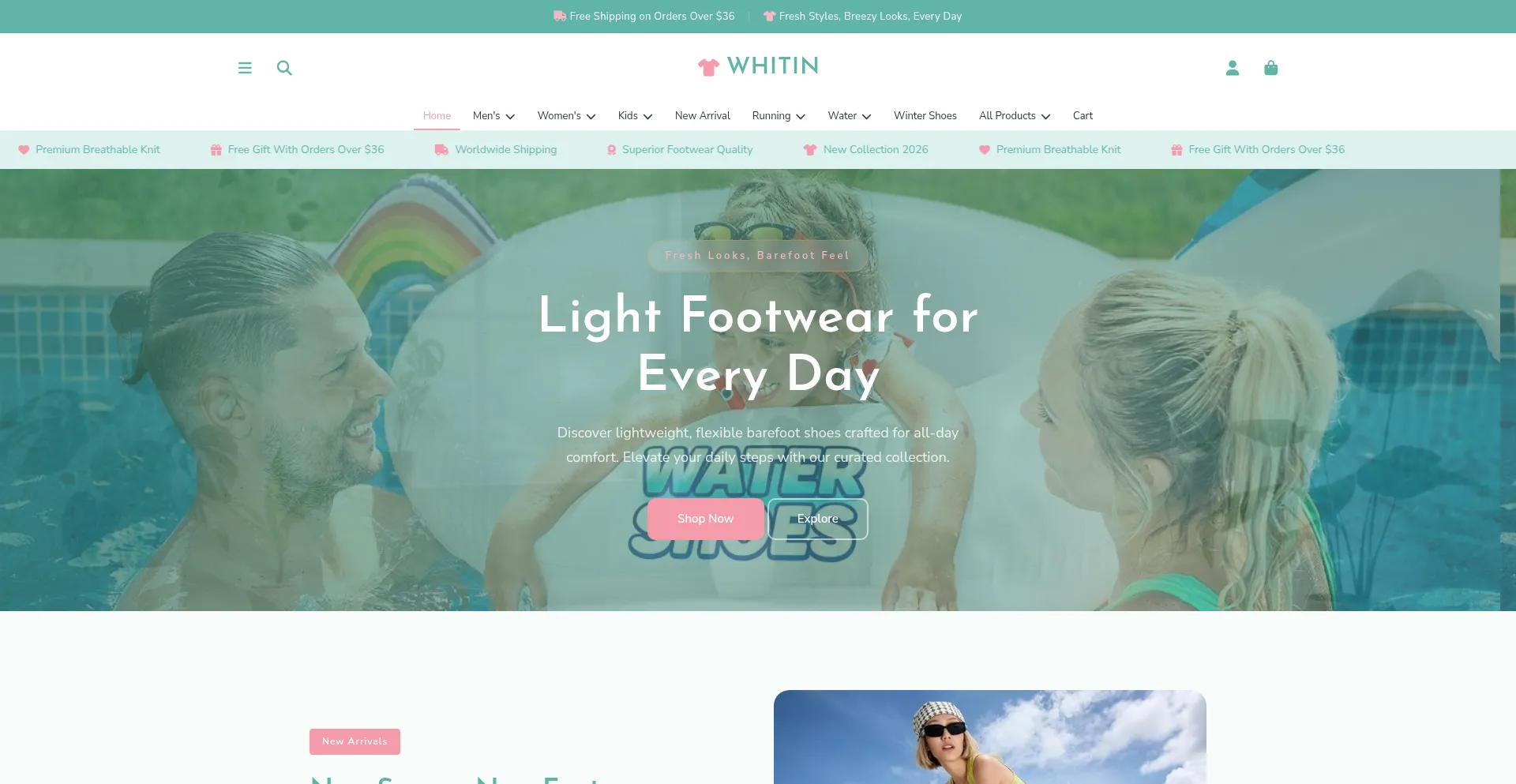 Whitinbarefootshoes.com