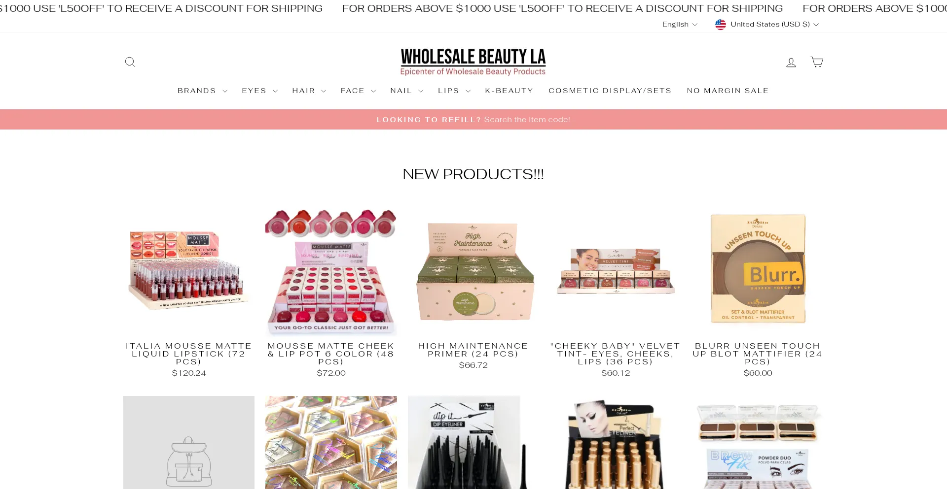 Wholesalebeautyla.com