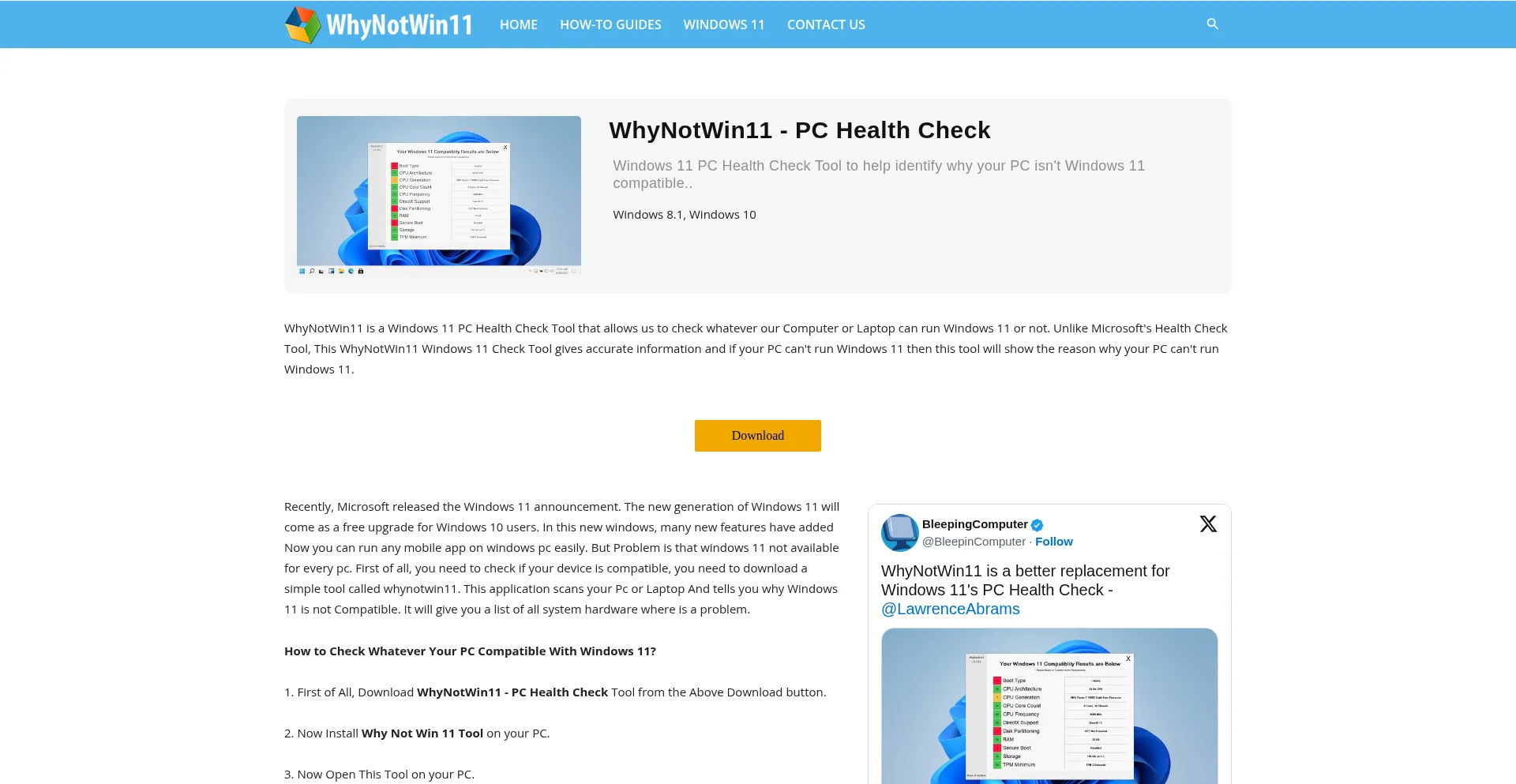 Whynotwin11.com