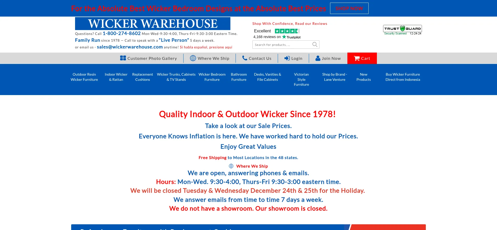 Wickerwarehouse.com