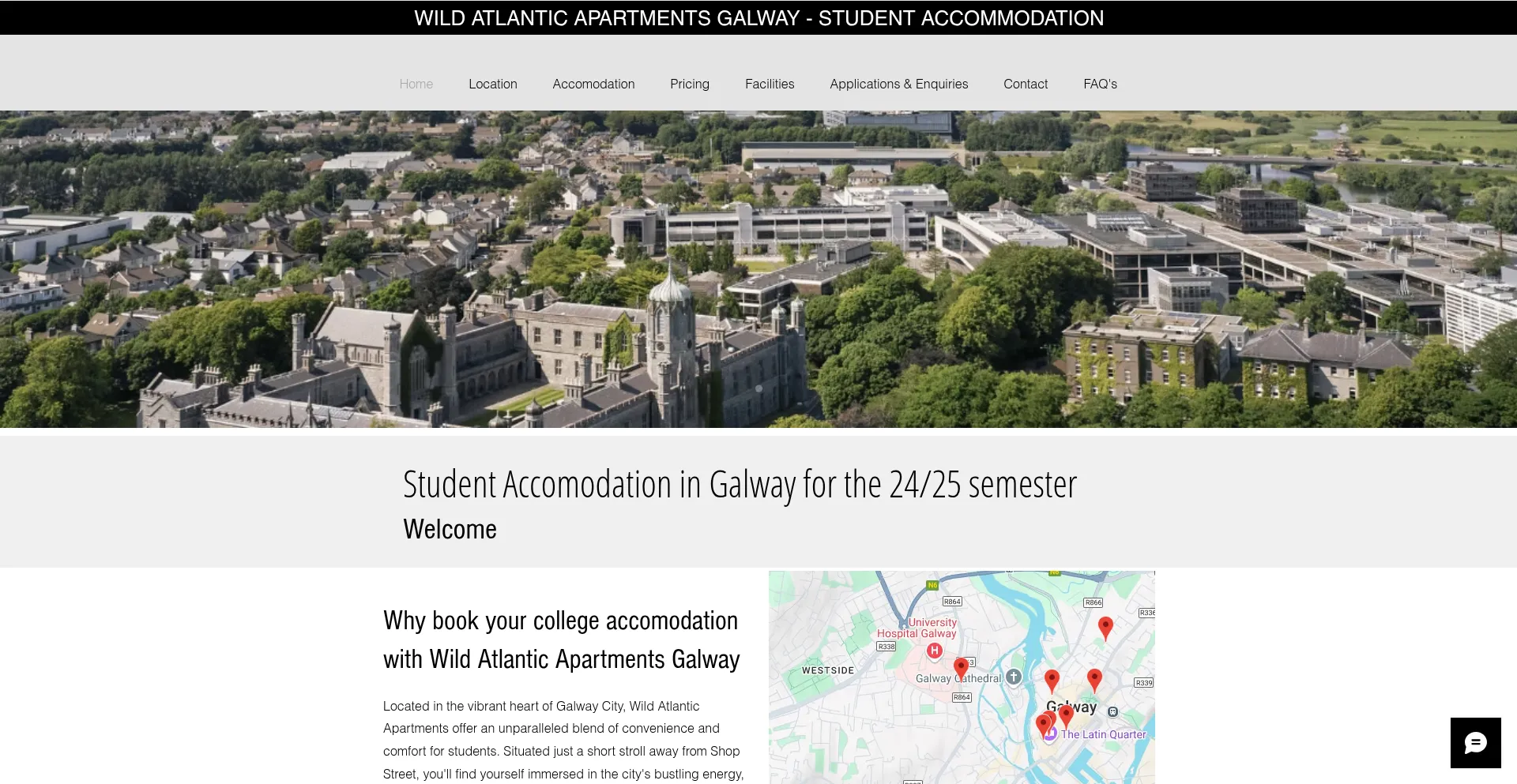 Wildatlanticapartmentsgalway.com