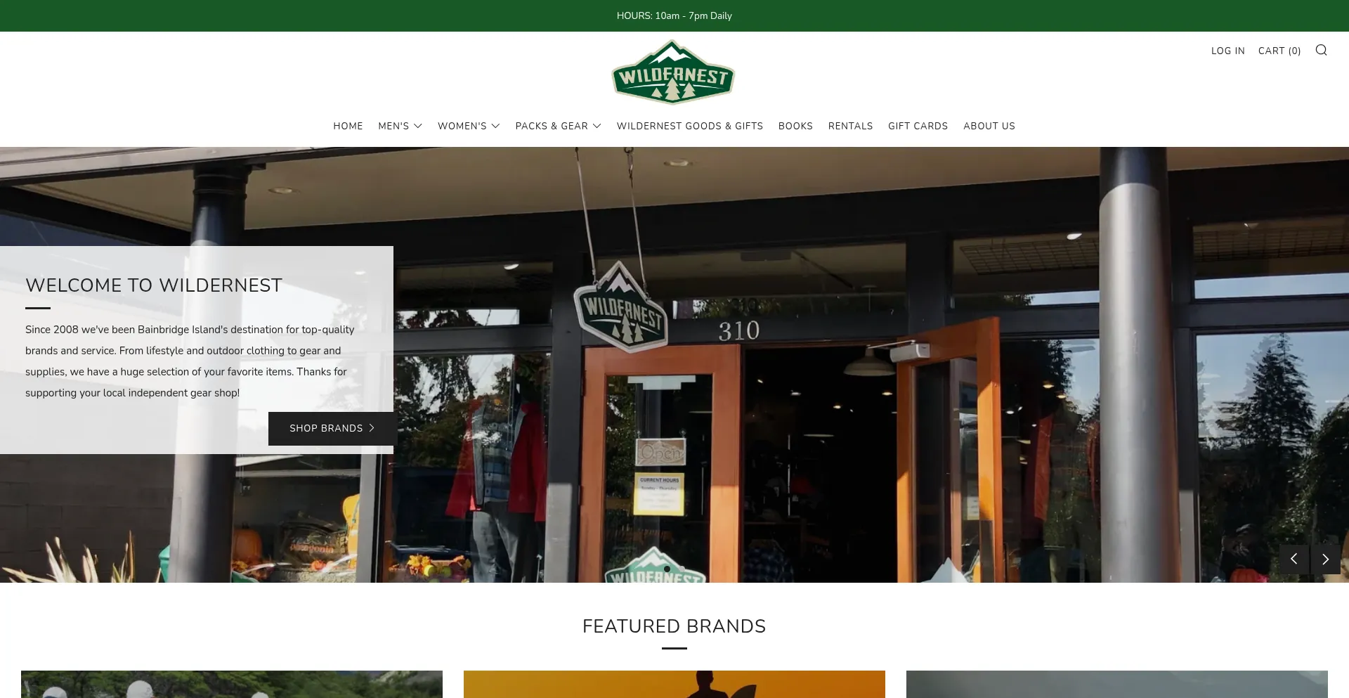 Wildernestoutdoorstore.com