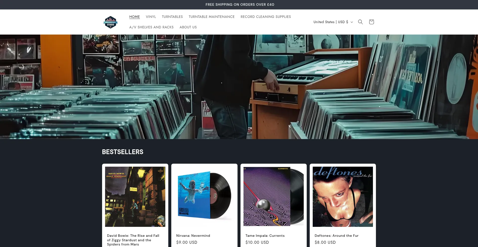 Website screenshot of Wildlandslp.com