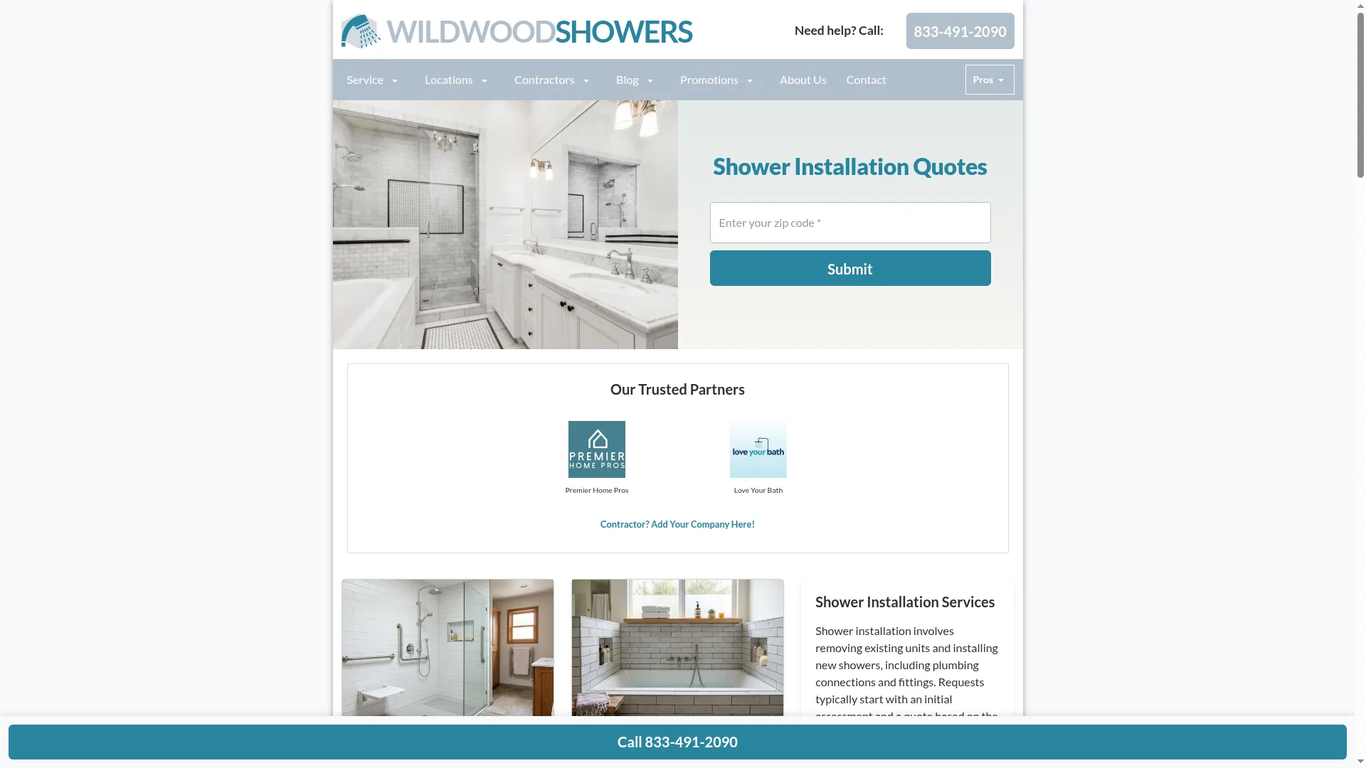Wildwoodshowers.com