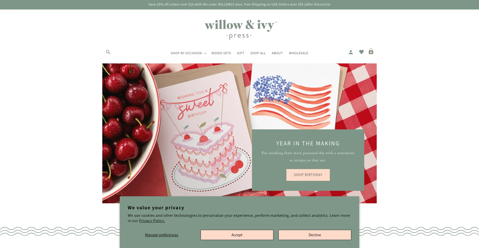 Willowandivypress.com
