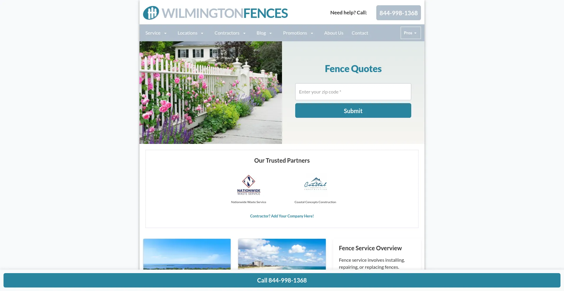 Wilmingtonfenceservice.com