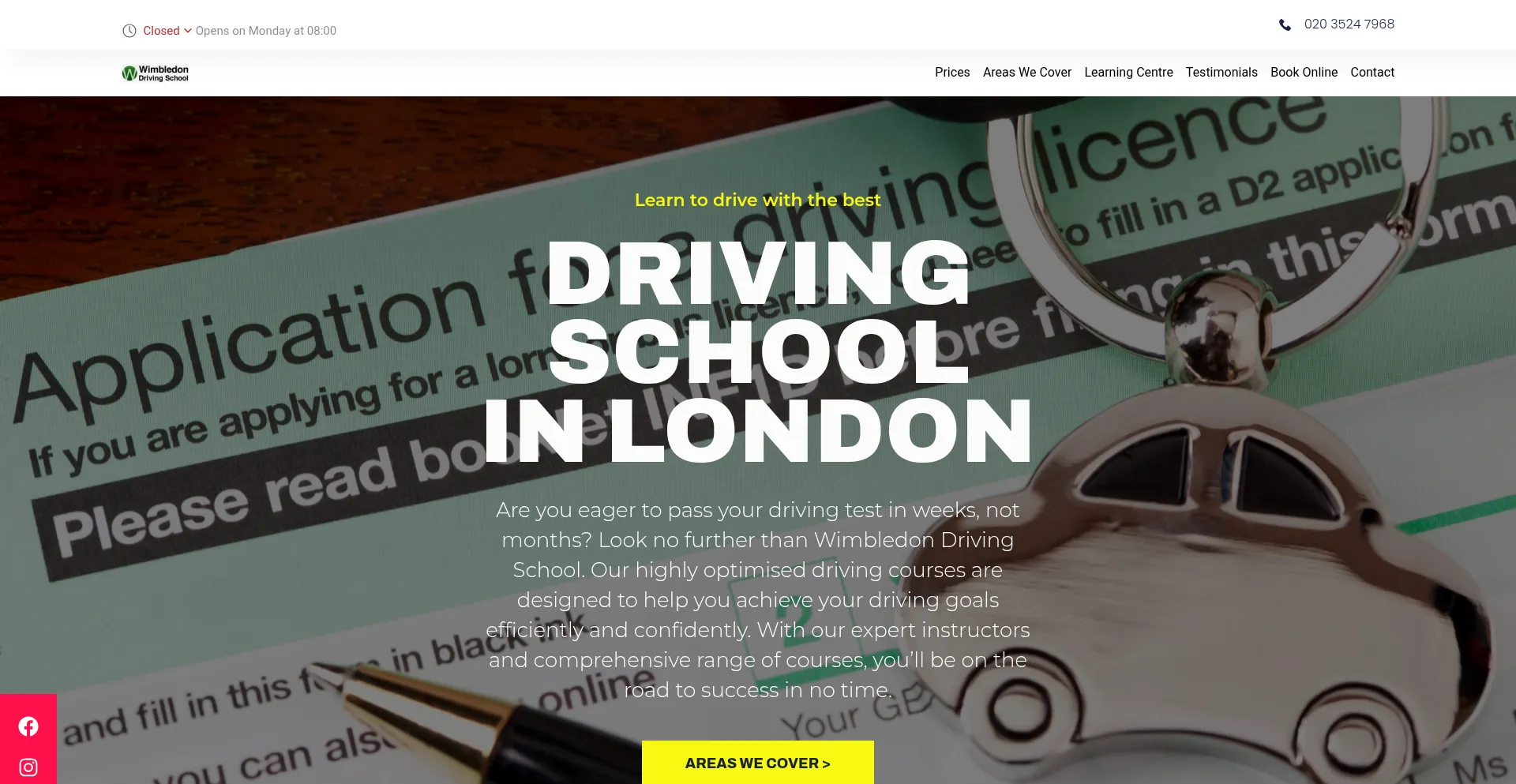 Wimbledondrivingschool.com