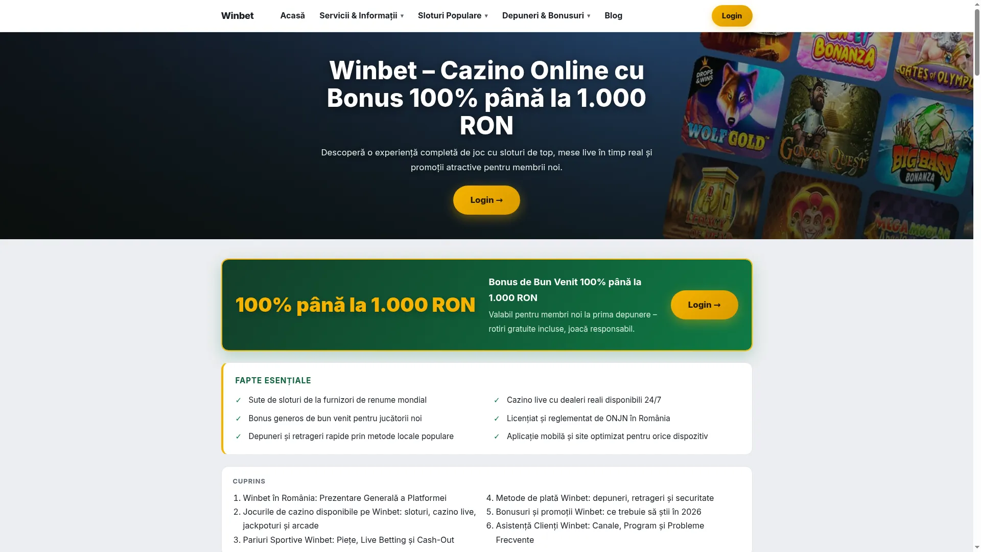 Winbett-ro.com