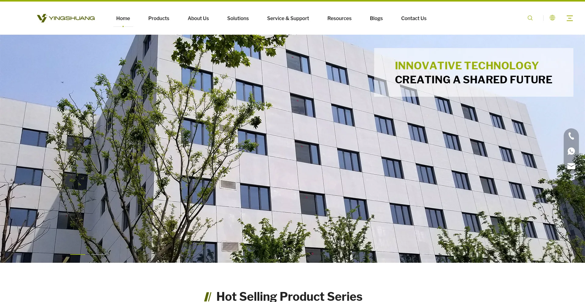 Website screenshot of Windoublesensor.us